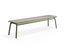 Roku Bench 190cm - Outdoor - Eucalyptus Green - Bench with Husk Cushion
