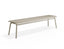 Roku Bench 190cm - Outdoor - Latte - Bench with Husk Cushion