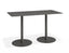 Roku Rectangle Cafe Table - Outdoor - Charcoal