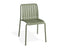 Roku Dining Chair - Outdoor - Eucalyptus Green - Chair with Green Cushion
