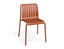 Roku Dining Chair - Outdoor - Papaya - Chair with Sandy Grey Cushion