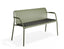 Roku Garden Bench 125cm - Outdoor - Eucalyptus Green