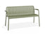 Roku Garden Bench 125cm - Outdoor - Eucalyptus Green
