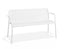 Roku Garden Bench 125cm - Outdoor - White