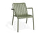 Roku Lounge Chair - Outdoor - Eucalyptus Green - Chair with Green Cushion