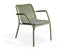 Roku Lounge Chair - Outdoor - Eucalyptus Green