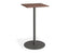 Roku Spotted Gum High Bar Table - Outdoor - Charcoal - 75.5 x 75.5 Top