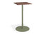 Roku Spotted Gum High Bar Table - Outdoor - Eucalyptus Green