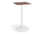 Roku Spotted Gum High Bar Table - Outdoor - White