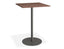Roku Spotted Gum High Bar Table - Outdoor - Charcoal - 66 x 66 Top
