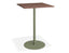 Roku Spotted Gum High Bar Table - Outdoor - Eucalyptus Green
