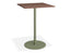Roku Spotted Gum High Bar Table - Outdoor - Eucalyptus Green - 75.5 x 75.5 Top