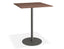 Roku Spotted Gum High Bar Table - Outdoor - Charcoal - 85 x 85 Top