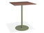 Roku Spotted Gum High Bar Table - Outdoor - Eucalyptus Green - 85 x 85 Top