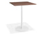 Roku Spotted Gum High Bar Table - Outdoor - White - 85 x 85 Top