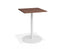 Roku Spotted Gum Cafe Table - Outdoor - White