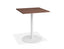 Roku Spotted Gum Cafe Table - Outdoor - White - 75.5 x 75.5cm Top
