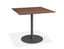 Roku Spotted Gum Cafe Table - Outdoor - Charcoal