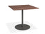 Roku Spotted Gum Cafe Table - Outdoor - Charcoal - 85 x 85cm Top
