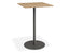 Roku High Bar Teak Table - Outdoor - Charcoal - 75 x 75cm Table Top