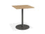 Roku Cafe Teak Table - Outdoor - Charcoal - 75 x 75cm Table Top
