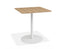 Roku Cafe Teak Table - Outdoor - White