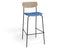 Rylie Bar Stool - Natural - Custom Upholstered