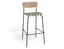 Rylie Bar Stool - Natural - Custom Upholstered
