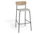 Rylie Bar Stool - Natural - Custom Upholstered