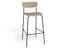 Rylie Bar Stool - Natural - Custom Upholstered