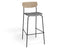 Rylie Bar Stool - Natural - Custom Upholstered