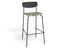 Rylie Bar Stool - Black - Custom Upholstered