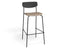 Rylie Bar Stool - Black - Custom Upholstered