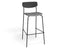 Rylie Bar Stool - Black - Custom Upholstered
