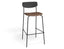 Rylie Bar Stool - Black - Custom Upholstered