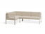 Seville Config A Corner Sofa - Latte - Outdoor