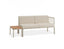 Seville Config F - 2 Seater Sofa - Latte - Outdoor