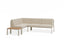 Seville Config H Corner Sofa - Latte - Outdoor