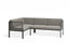 Seville Config A Corner Sofa - Charcoal - Outdoor