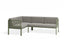 Seville Config A Corner Sofa - Eucalyptus Green - Outdoor