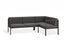 Seville Config B Corner Sofa - Charcoal - Outdoor