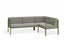 Seville Config B Corner Sofa - Eucalyptus Green - Outdoor
