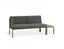 Seville Config E - 2 Seater Sofa - Eucalyptus Green - Outdoor