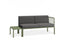 Seville Config F - 2 Seater Sofa - Eucalyptus Green - Outdoor