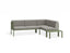 Seville Config G Corner Sofa - Eucalyptus Green - Outdoor