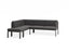 Seville Config H Corner Sofa - Charcoal - Outdoor