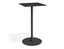 Roku Solara Compact Laminate High Bar Table - Outdoor - Charcoal - 60x60 Top