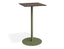 Roku Solara Compact Laminate High Bar Table - Outdoor - Eucalyptus Green