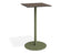 Roku Solara Compact Laminate High Bar Table - Outdoor - Eucalyptus Green - 60x60 Top