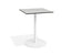 Roku Solara Compact Laminate Cafe Table - Outdoor - White - 60x60 Top